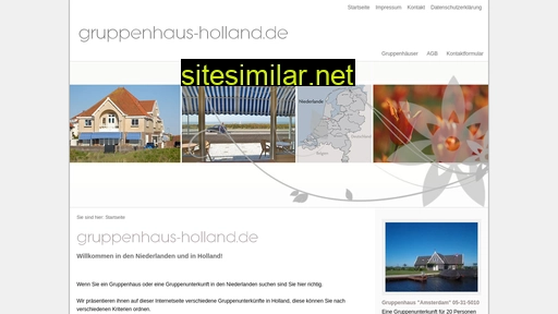 gruppenhaus-holland.de alternative sites