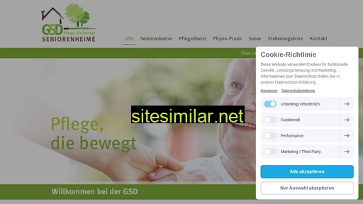 gsd-seniorenheime.de alternative sites