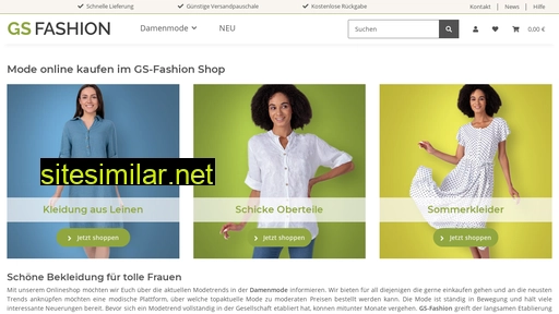 gs-fashion-shop.de alternative sites