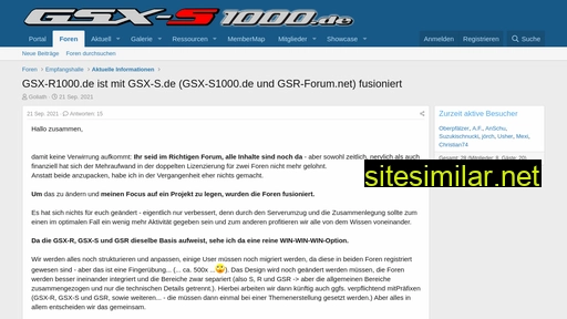 gsx-s.de alternative sites