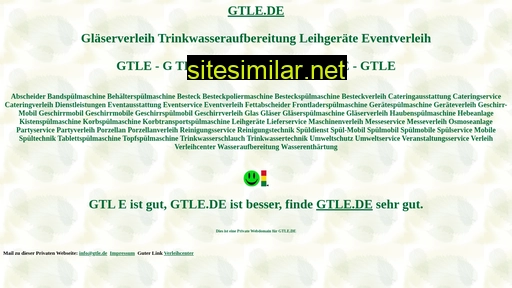 gtle.de alternative sites
