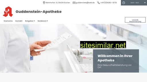guddenstein-apotheke.de alternative sites