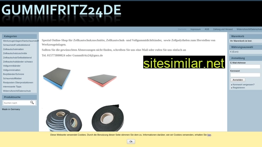 gummifritz24.de alternative sites