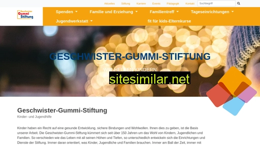 gummi-stiftung.de alternative sites