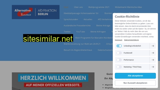 gunnar-lindemann.de alternative sites
