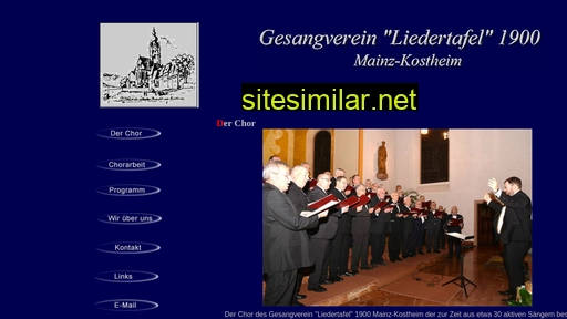 Gv-liedertafel-1900 similar sites