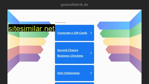 gwandfabrik.de alternative sites