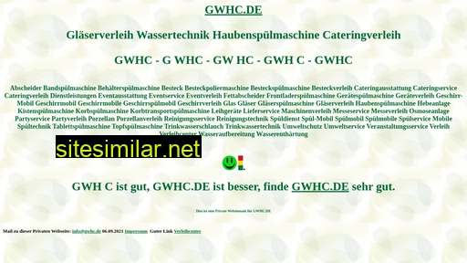 gwhc.de alternative sites