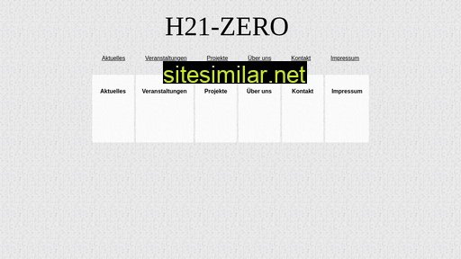 h21zero.de alternative sites