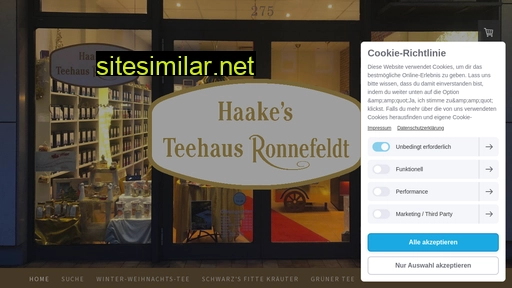 haake-teehaus-ronnefeldt.de alternative sites