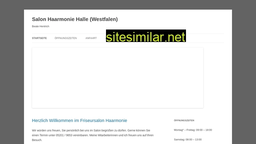 haarmonie-halle.de alternative sites
