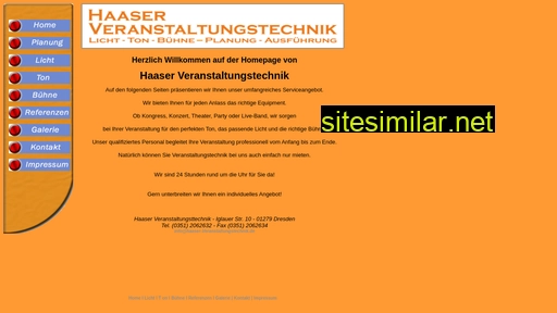 haaser-tontechnik.de alternative sites