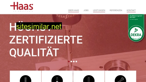 haas-feinmechanik.de alternative sites