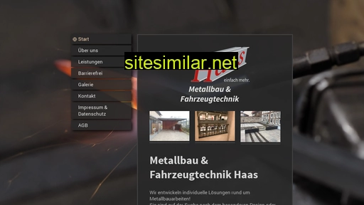 Haas-metallbau similar sites