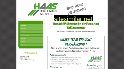 haas-rollladenservice.de alternative sites