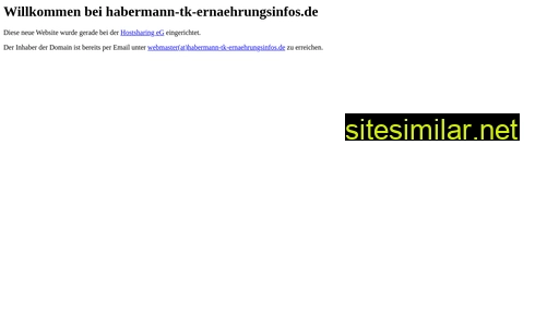 Habermann-tk-ernaehrungsinfos similar sites