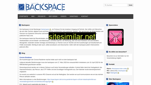 hackerspace-bamberg.de alternative sites