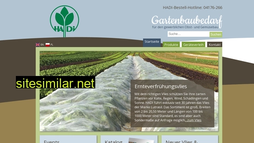hadi-gartenbau.de alternative sites