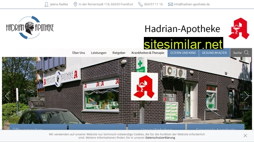 hadrian-apotheke.de alternative sites