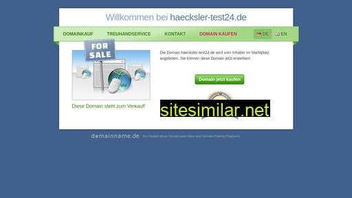 Haecksler-test24 similar sites