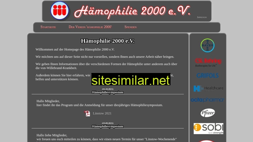 haemophilie-2000.de alternative sites