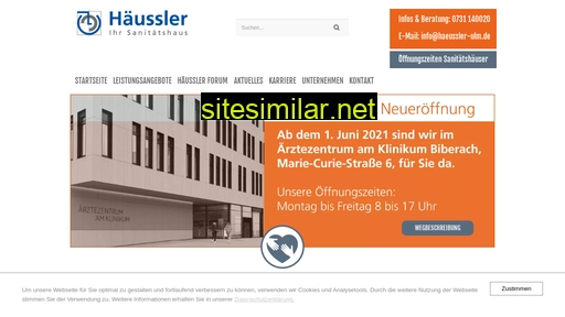 haeussler-ulm.de alternative sites