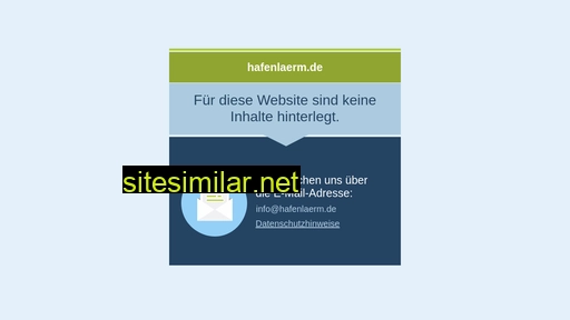 hafenlaerm.de alternative sites