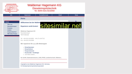 hagemann-diesel.de alternative sites