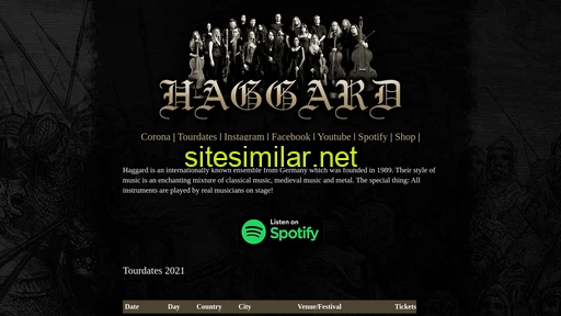 haggard.de alternative sites