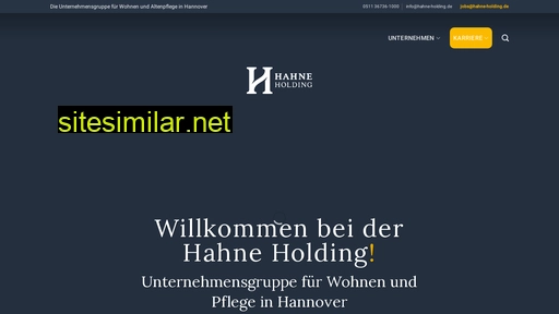 hahne-holding.de alternative sites