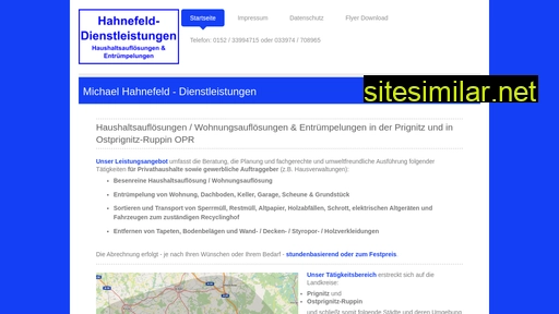 hahnefeld-dienstleistungen.de alternative sites