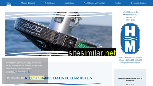 Hahnfeld-masten similar sites