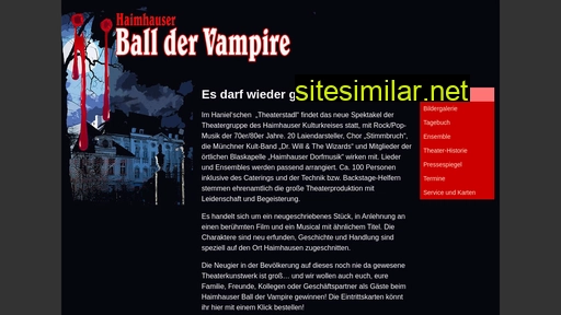 haimhauser-ball-der-vampire.de alternative sites