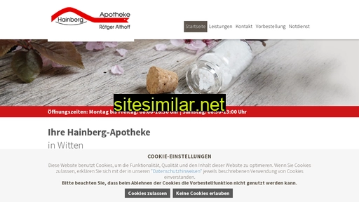 hainberg-apotheke-witten.de alternative sites