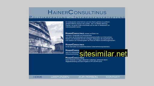 Hainer-consultinus similar sites