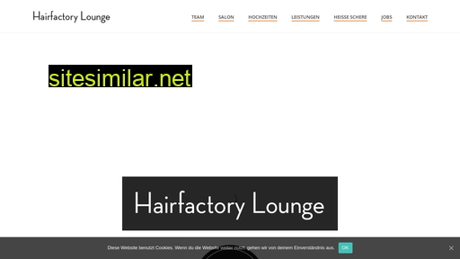 Hairfactory-lounge similar sites