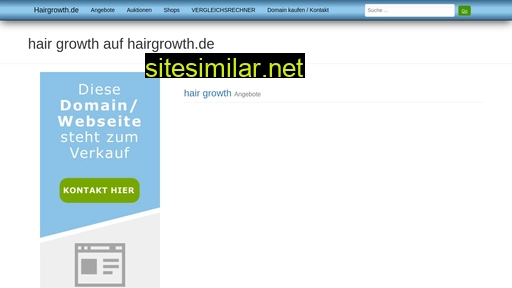 hairgrowth.de alternative sites
