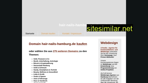 hair-nails-hamburg.de alternative sites
