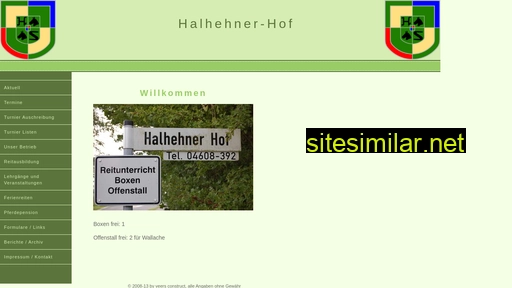 halhehner-hof.de alternative sites