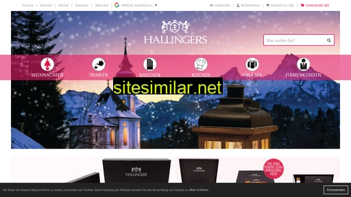 hallingers.de alternative sites
