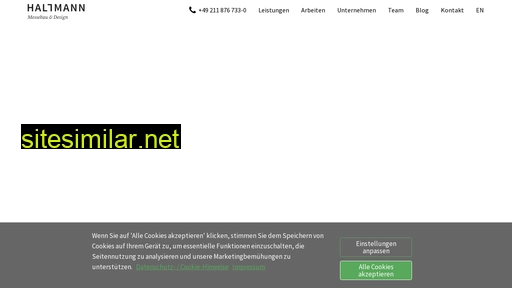 hallmann-messebau.de alternative sites