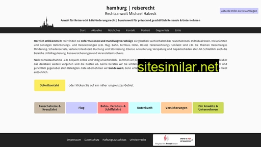 hamburg-reiserecht.de alternative sites