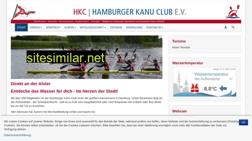hamburger-kanu-club.de alternative sites