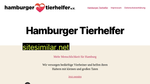 Hamburgertierhelfer similar sites