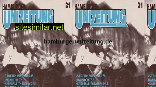 Hamburgerunizeitung similar sites