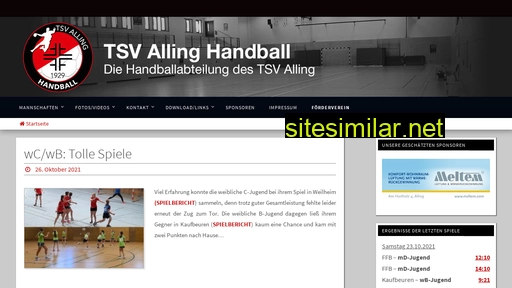 handball-alling.de alternative sites