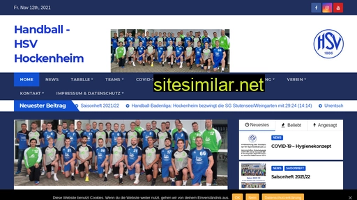 Handball-hsvhockenheim similar sites