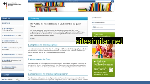 Handbuch-kindertagespflege similar sites