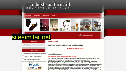 handelshaus-pirnstill.de alternative sites