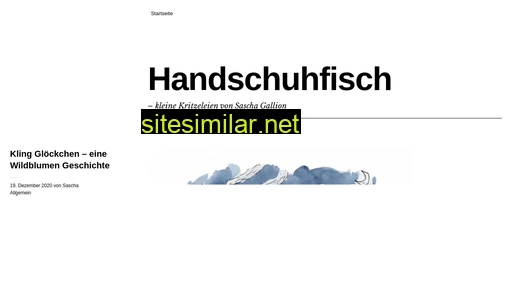 handschuhfisch.de alternative sites